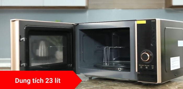 lò vi sóng Electrolux EMS2382GRI có dung tích 23 lít