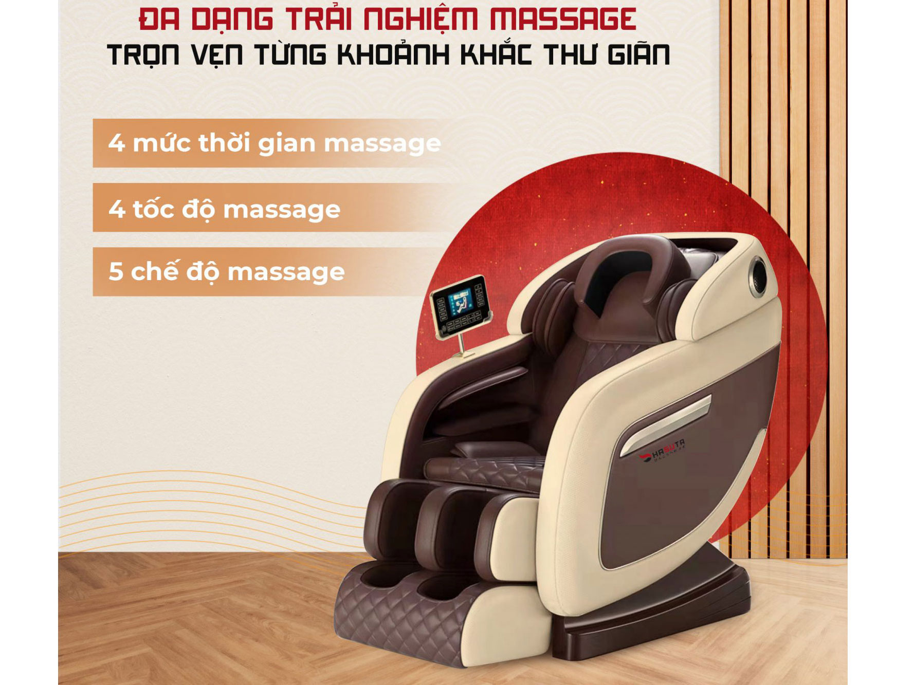 Ghế massage Hasuta 