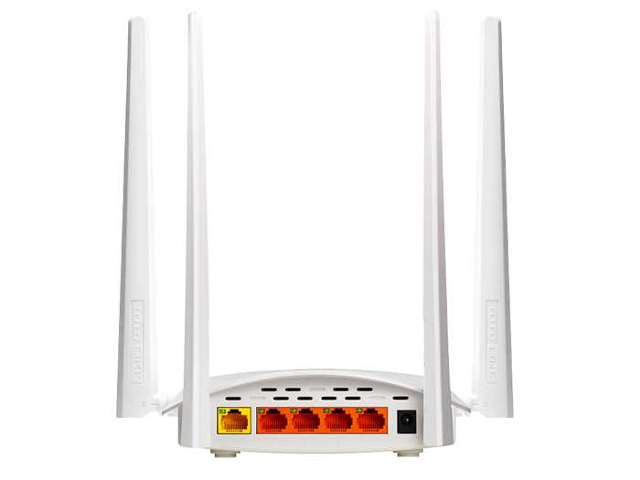 Phần kết nối của router 