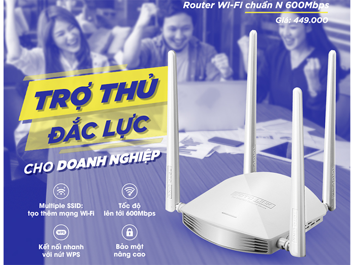 Router wifi nhiều tính năng 