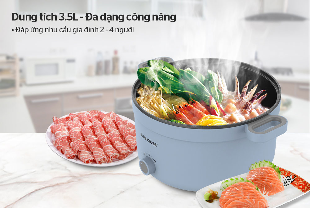 Lẩu điện Sunhouse SHD4528