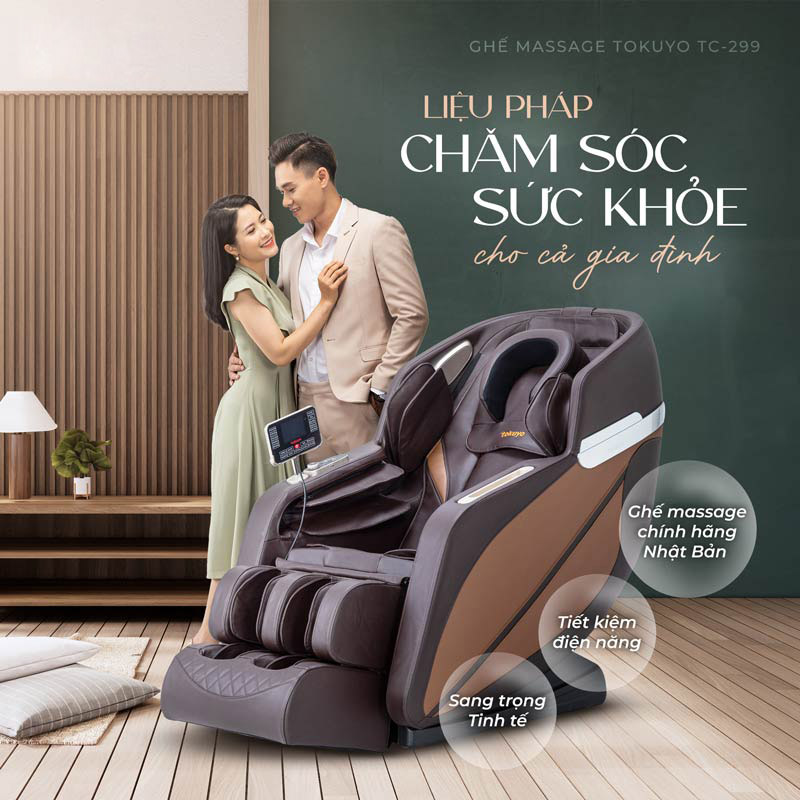 Ghế massage toàn thân Tokuyo TC-299