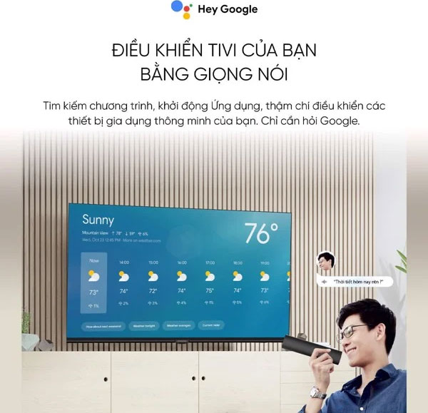 Smart tivi HD Coocaa 32 inch 32Z72 trang bị nhiều tiện ích thông minh