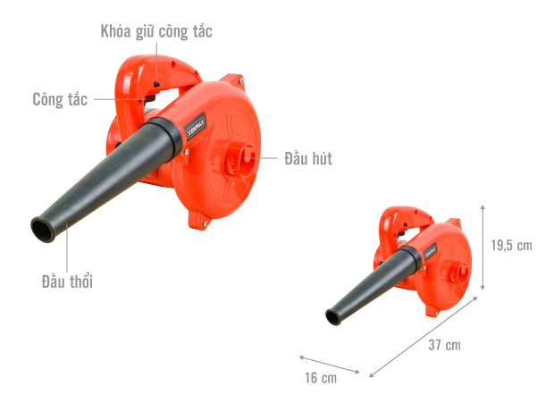 Máy thổi bụi Kenmax KMPB004