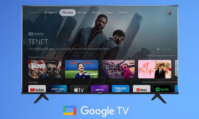 Hisense 43A6500H sử dụng hệ điều hành Android TV thân thiện