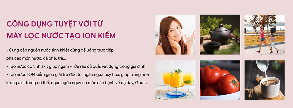 Máy lọc nước ion kiềm  