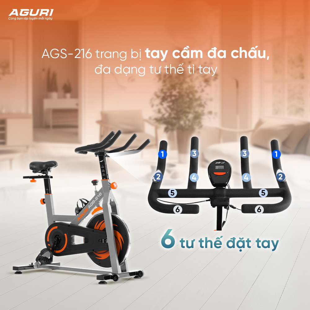 Xe đạp tập Aguri  