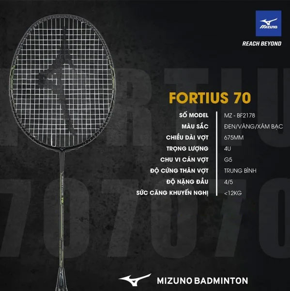 Mizuno FORTIUS 70 4U (MZ-BF2178)