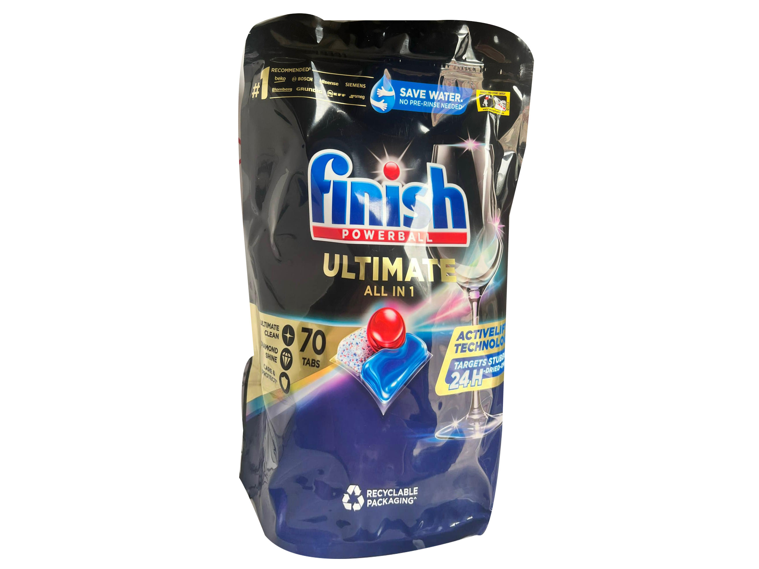 Viên rửa bát Finish Ultimate All in one 70 viên