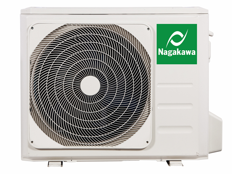 Nagakawa NP-C50DH+ có dàn nóng thiết kế gọn nhỏ, hiện đại