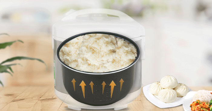 SR MVN10LRAX là mẫu nồi cơm điện có công nghệ nấu 1D