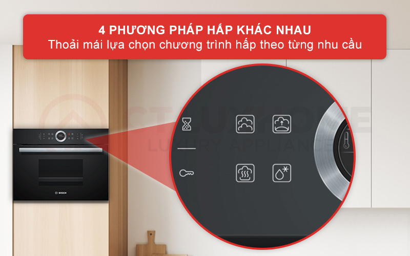 Lò hấp Bosch CDG634AB0