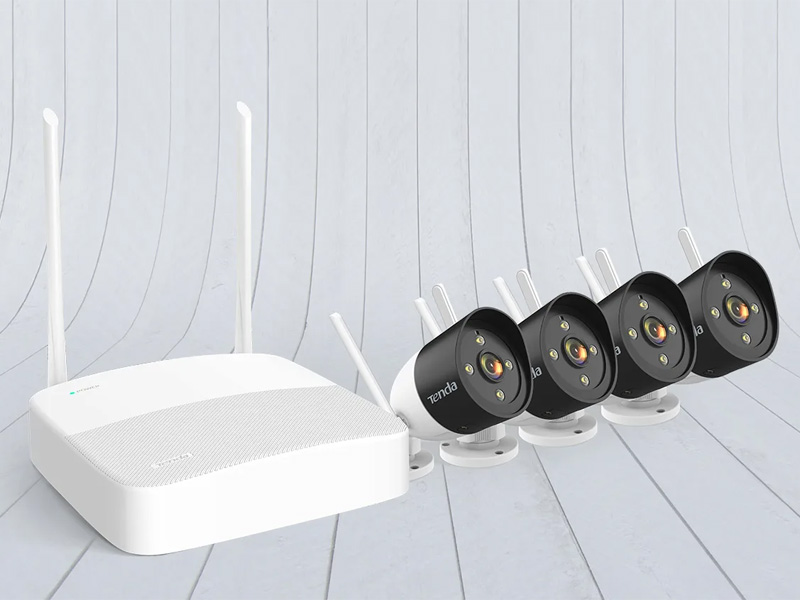 Bộ KIT camera IP không dây 4 kênh Tenda K4W-3TC