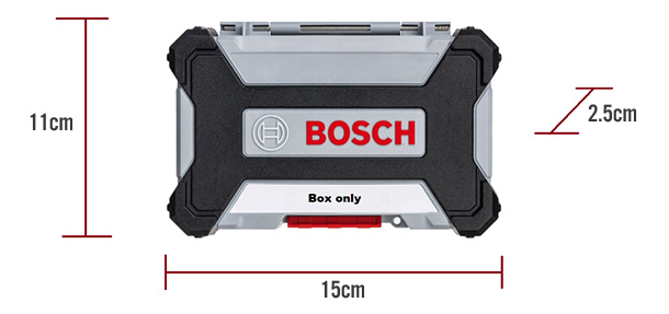 Kích thước hộp đựng dụng cụ Bosch 2608522363