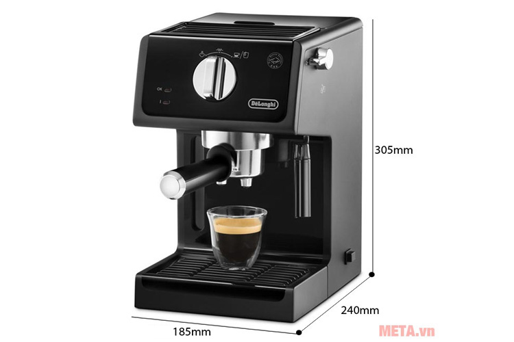 Kích thước Máy pha cà phê Delonghi