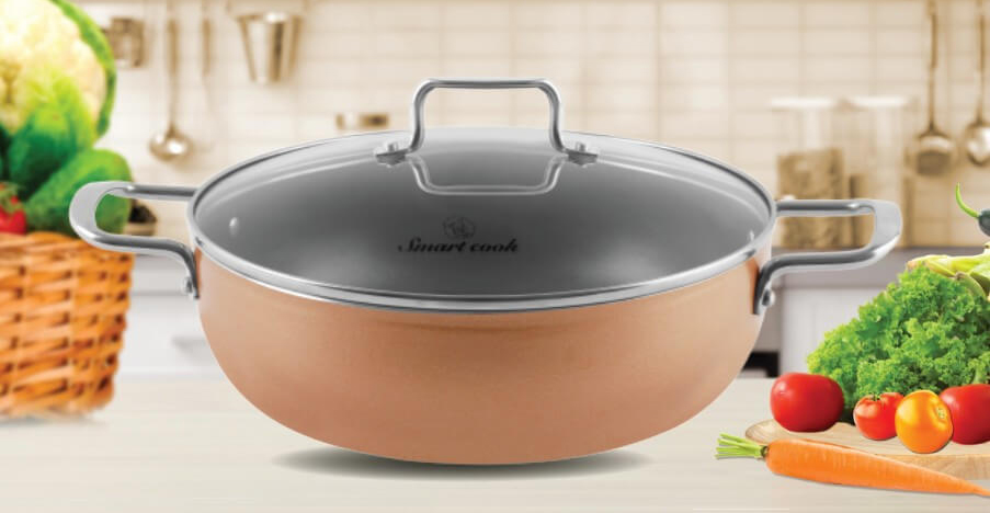 Nồi lẩu chống dính vân đá Smartcook SM-5552KMB