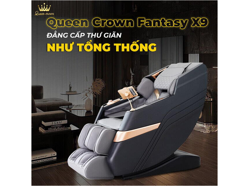 Ghế massage Queen Crown Fantasy X9