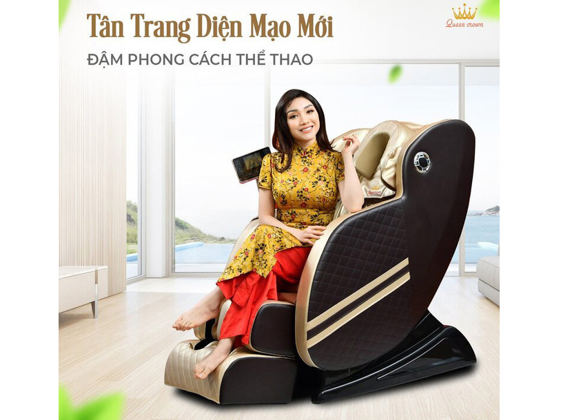 Ghế massage Queen Crown QC V9 Plus