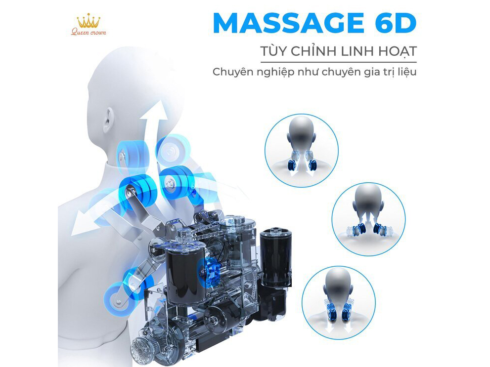 Ghế massage Queen Crown  