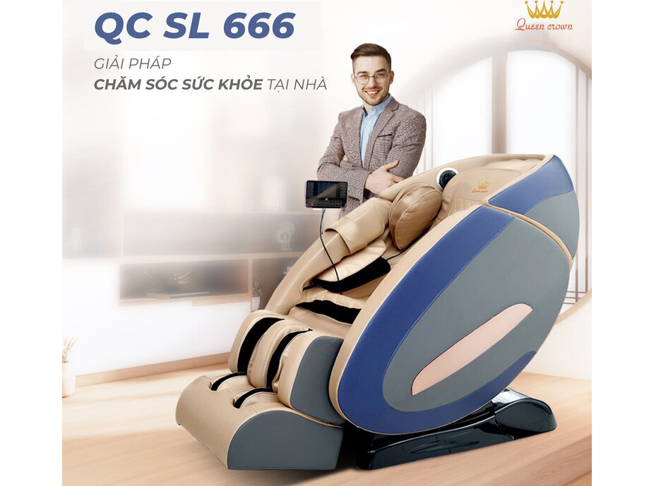 Ghế massage Queen Crown QC SL666