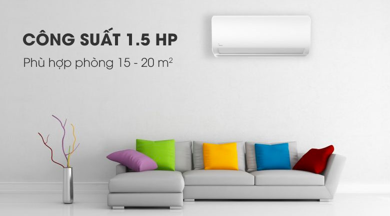 Máy lạnh Midea Inverter 1.5HP MSAG-13CRDN8