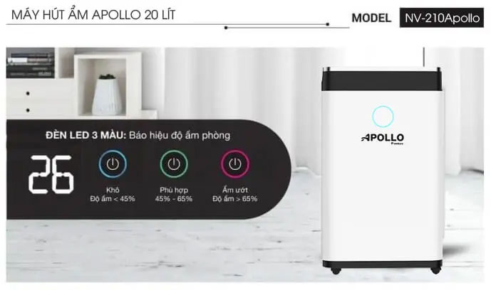 Máy hút ẩm Apollo Sumikura 20 lít NV-210Apollo