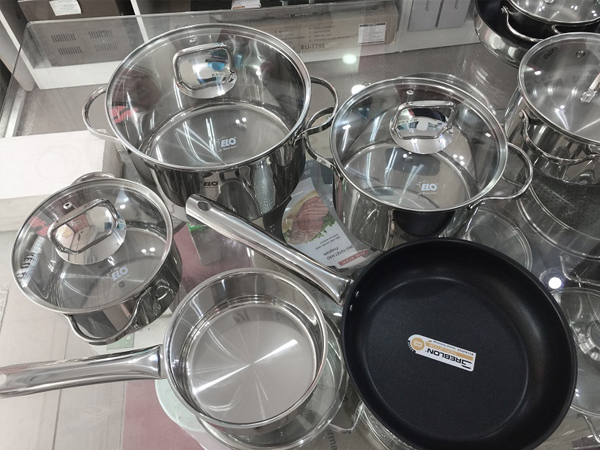 Bộ nồi chảo Inox Elo Clio Plus