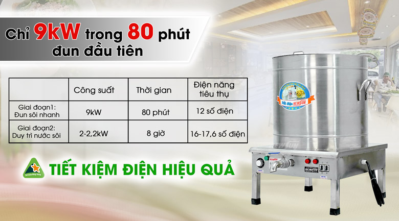 Nồi nấu phở 150 lít 