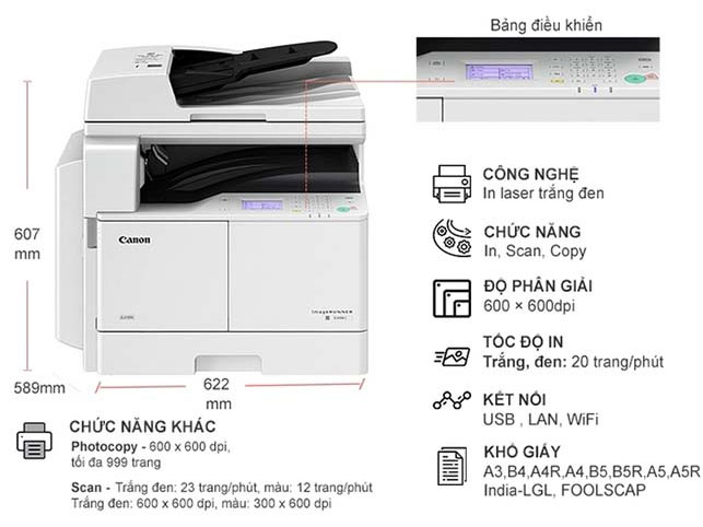 Máy photocopy Canon IR2006N