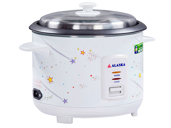 Nồi cơm điện nắp rời Alaska 1.5 lít CR-15