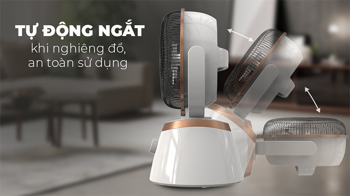 Tự động ngắt điện khi đổ