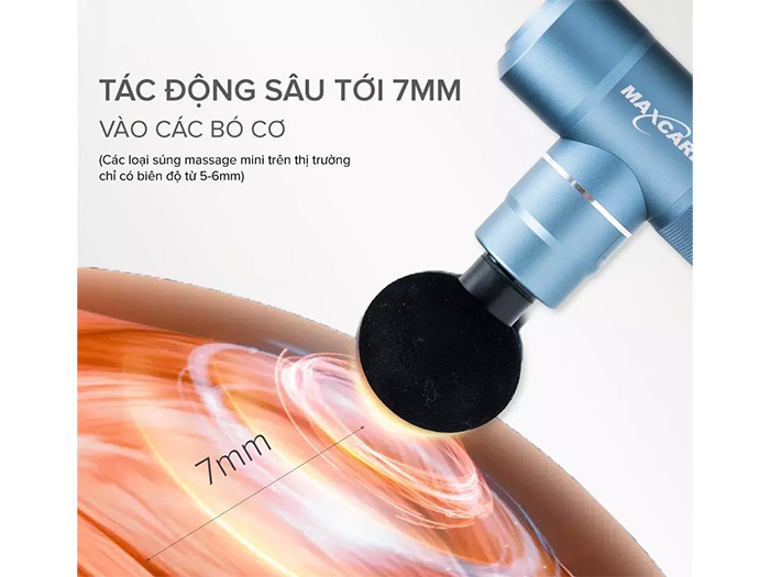 Súng massage cầm tay Maxcare