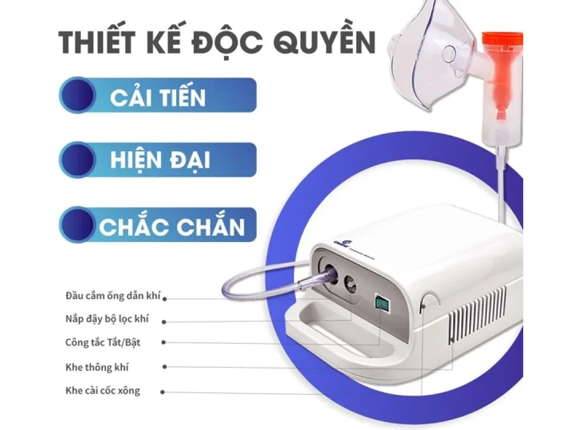 Máy xông mũi họng 