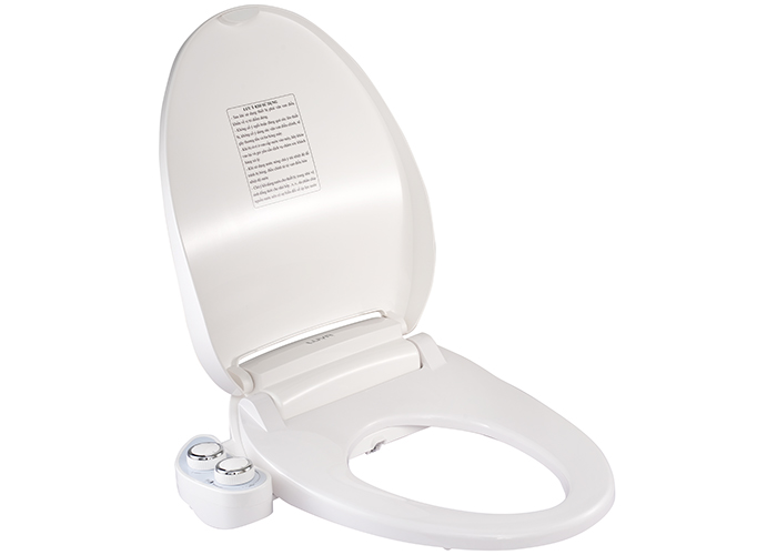 Nắp bồn cầu thông minh Luva Bidet LB204 (có nóng, lạnh)