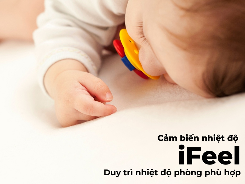 Điều hòa QC-09IS36 có cảm biến iFeel sẽ duy trì nhiệt độ phù hợp cho không gian phòng