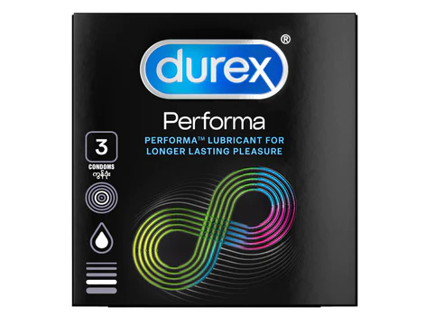 Bao cao su Durex Performa (Hộp 3 cái)