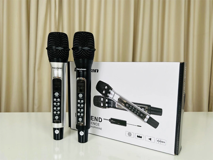 Micro karaoke thiết kế nhỏ gọn 