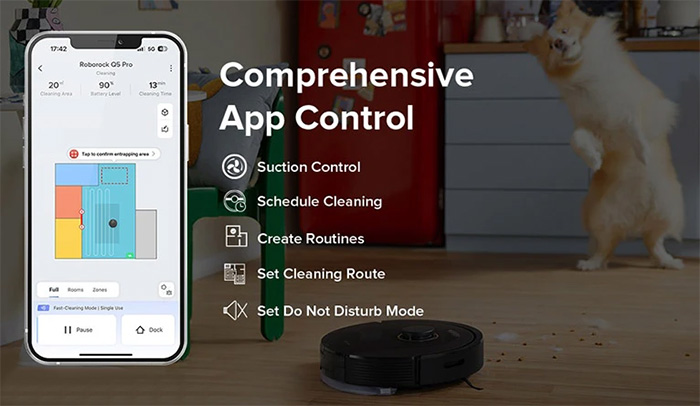 Robot hút bụi lau nhà Roborock Q5 Pro