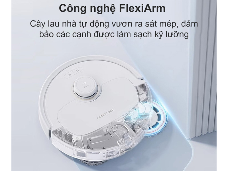 Công nghệ FlexiAm của robot Roborock Q Revo MaxV