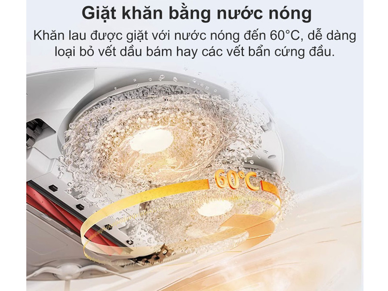 Trạm sạc đa năng tích hợp giặt giẻ và sấy giẻ