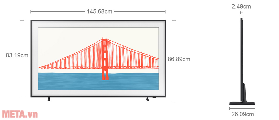 Tivi Samsung 4K 65 inch QA65LS03AAKXXV