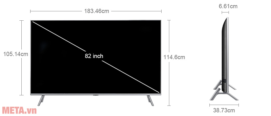 Tivi QLED Samsung 82 inch 4K QA82Q75RAKXXV