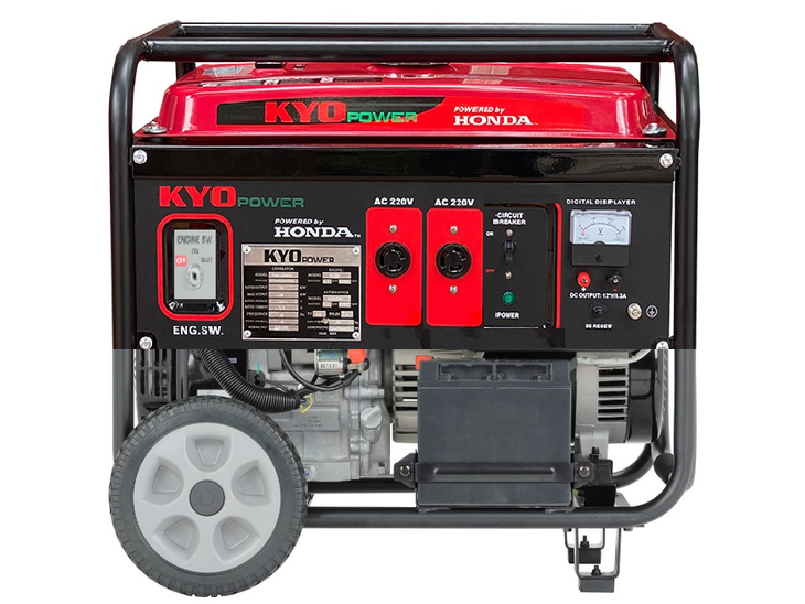 Máy phát điện chạy xăng Kyo Power 5.6KVA THG7600EX