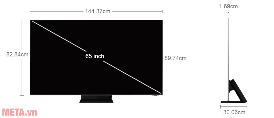 Tivi QLED NEO 8K 65 inch Samsung QA65QN800A