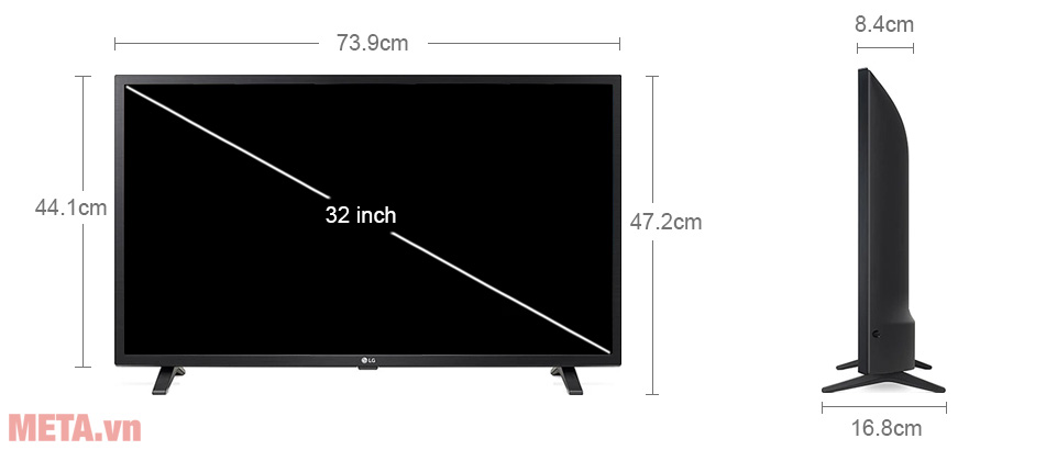 Smart Tivi LG 32 inch 32LQ576BPSA