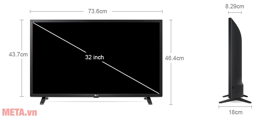 Smart Tivi LG 32 inch 32LQ636BPSA