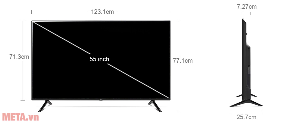 Smart Tivi LG 4K 55 inch 55UQ7050PSA