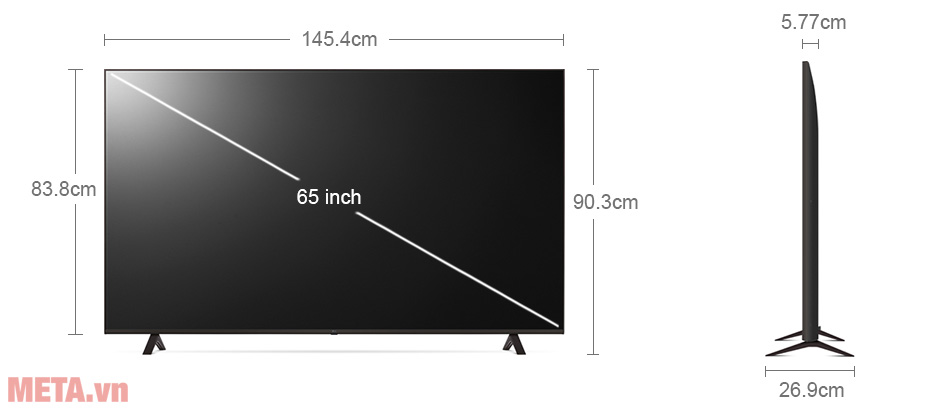 Smart Tivi LG 4K 65 inch 65UR7550PSC