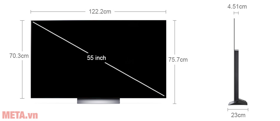 Smart Tivi LG OLED 4K 55 inch OLED55C2PSA