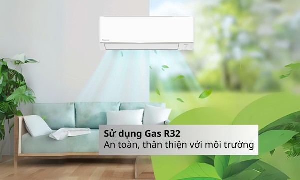 Chế độ Powerful trên máy lạnh Panasonic CU/CS-YZ12AKH-8 sử dụng gas R32